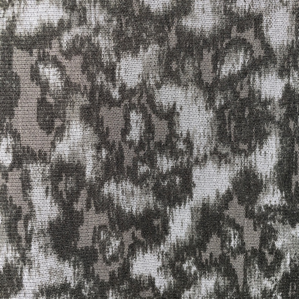 EUC INC International Concepts Camo Animal Print Blurred Ruched Top Size 1X - Picture 4 of 6
